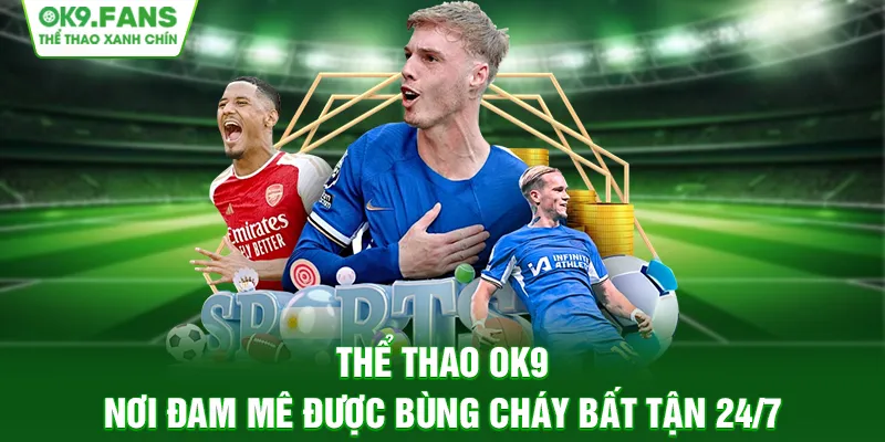 Thể Thao OK9 | Nơi Đam Mê Được Bùng Cháy Bất Tận 24/7