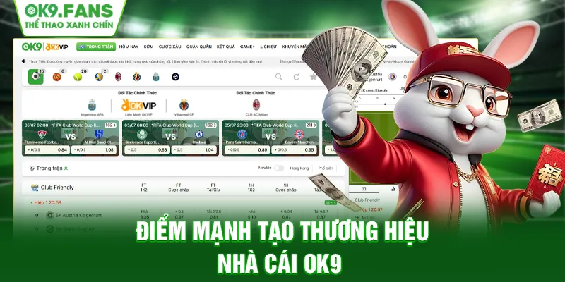 3 yếu tố then chốt làm nên thương hiệu cho nhà cái OK9 