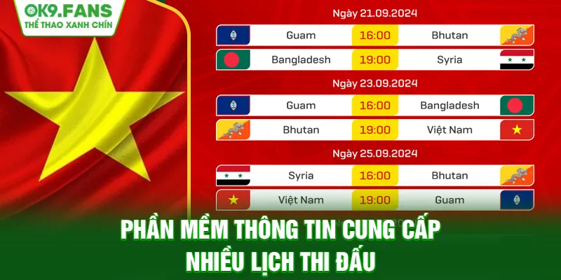 Lý do fan hâm mộ nên theo dõi lịch thi đấu thường xuyên